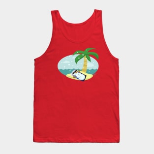 Snowman Vacation Tank Top